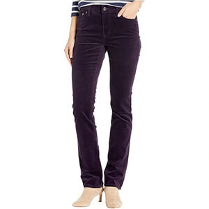 Ralph Lauren Purple Corduroy Pants 12 Petite 12P NWT Plum Wine